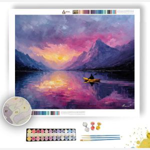 SAFFRON DRIFT - Paint by Numbers Full Kit