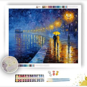 COBALT PROMENADE - Paint by Numbers Full Kit