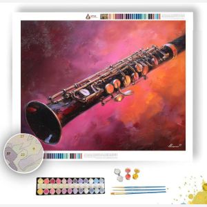 CRIMSON REED - Paint by Numbers Full Kit