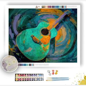 EMERALD FRET - Paint by Numbers Full Kit