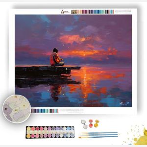 HARMONIC TWILIGHT - Paint by Numbers Full Kit