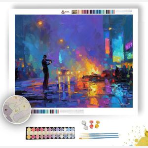 RAINY MELODY - Paint by Numbers Full Kit