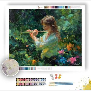 VERDANT RHYTHM - Paint by Numbers Full Kit