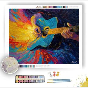 GUITAR SERENADE - Paint by Numbers Full Kit