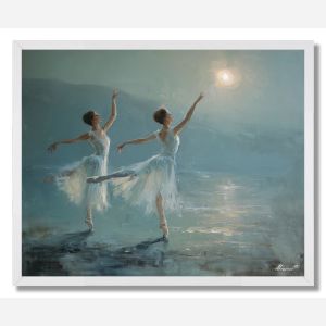 MOONLIGHT CHASSE - FRAMED