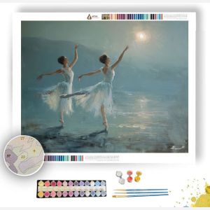 MOONLIGHT CHASSE - Paint by Numbers Full Kit