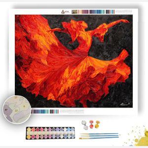 SCARLET SWING - Paint by Numbers Full Kit