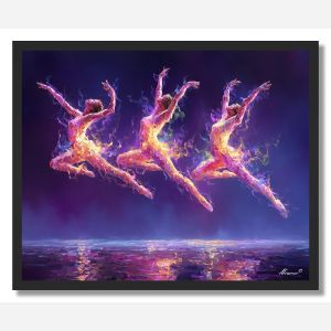 GALAXY OF GRACE - FRAMED