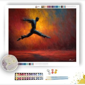 SILENT LEAP - Paint by Numbers Full Kit