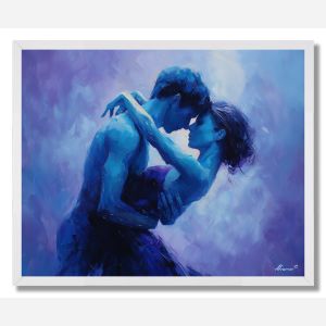 AZURE EMBRACE - FRAMED