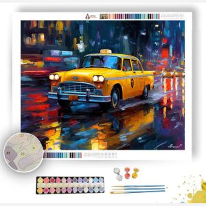 YELLOW CAB ECHO - Paint by Numbers Full Kit