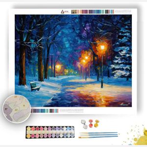 WINTERS GLOW - Paint by Numbers Full Kit