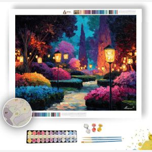GARDEN OF LIGHT - Paint by Numbers Full Kit