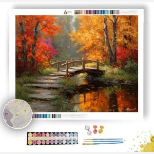 RUSTIC BRIDGE - Paint by Numbers Full Kit