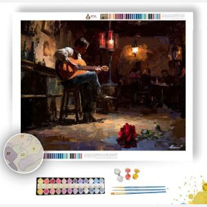 AMBER RHYTHM - Paint by Numbers Full Kit