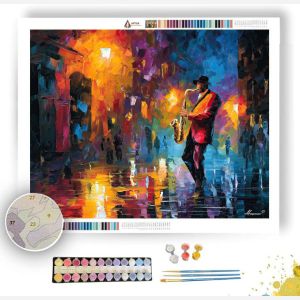 URBAN SAXOPHONE - Paint by Numbers Full Kit