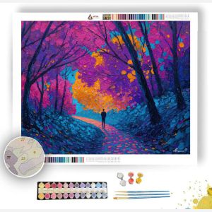 VIOLET PATH - Paint by Numbers Full Kit