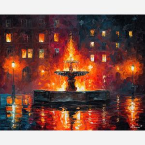 FLAMING FOUNTAIN
