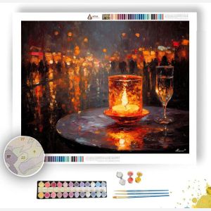 FROZEN FLAME - Paint by Numbers Full Kit
