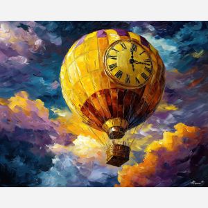 CLOCK BALLOON