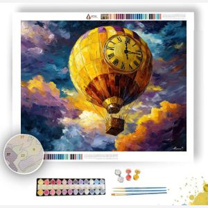 CLOCK BALLOON - Paint by Numbers Full Kit