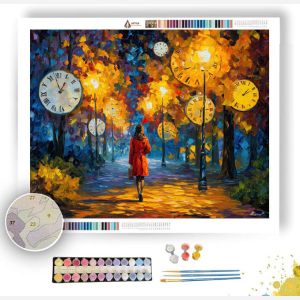 CLOCK FOREST - Paint by Numbers Full Kit
