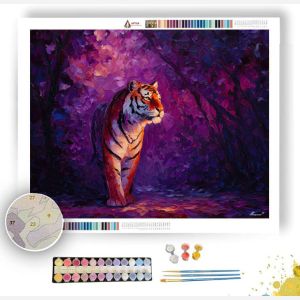 RUBY TIGER - Paint by Numbers Full Kit
