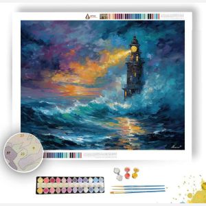 TIDAL CLOCK - Paint by Numbers Full Kit