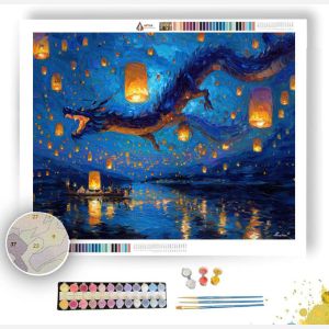 FLOATING LANTERNS - Paint by Numbers Full Kit