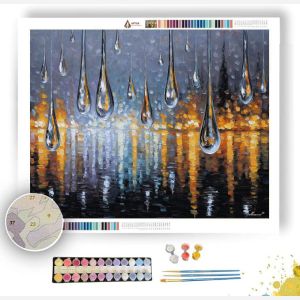 FLOATING RAIN - Paint by Numbers Full Kit