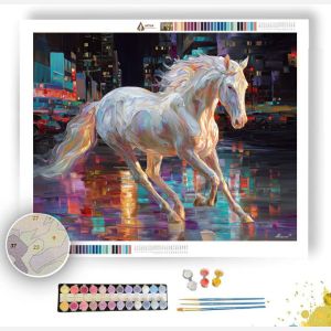 IVORY HORSE - Paint by Numbers Full Kit