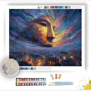 WIND MASK - Paint by Numbers Full Kit