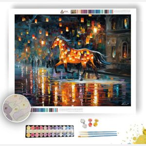 LANTERN HORSE - Paint by Numbers Full Kit