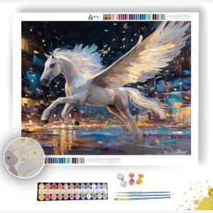 FEATHERED HORSE - Paint by Numbers Full Kit