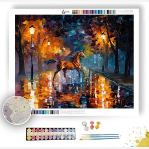 MIRRORED HORSE - Paint by Numbers Full Kit