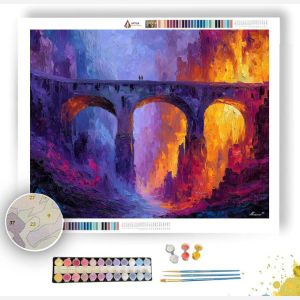 MELTING BRIDGE - Paint by Numbers Full Kit
