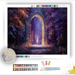 LUMINOUS GATE - Paint by Numbers Full Kit