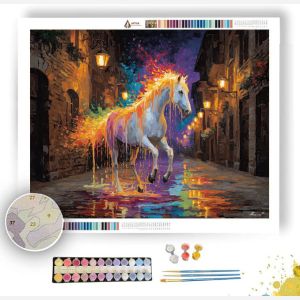 WAXEN HORSE - Paint by Numbers Full Kit