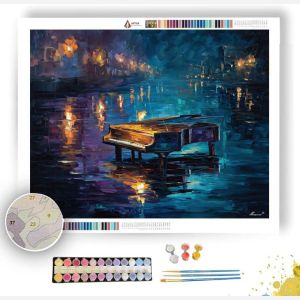 SUNKEN PIANO - Paint by Numbers Full Kit