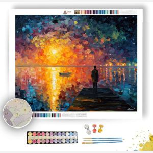 FRACTURED SUN - Paint by Numbers Full Kit