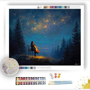 FLOATING CELLIST - Paint by Numbers Full Kit