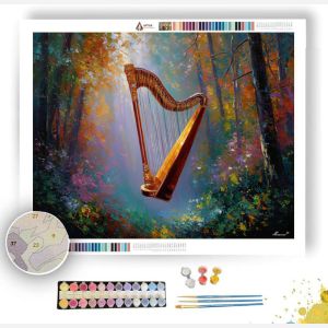 FLOATING HARP - Paint by Numbers Full Kit