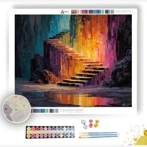 MELTING STAIRS - Paint by Numbers Full Kit