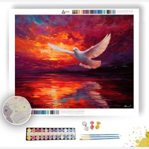 MIRROR DOVE - Paint by Numbers Full Kit