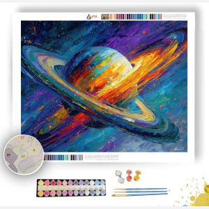 WOUNDED ORBIT - Paint by Numbers Full Kit