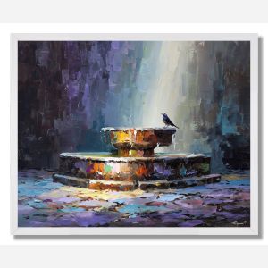 FORGOTTEN FOUNTAIN - FRAMED