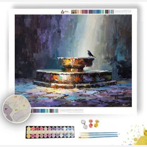FORGOTTEN FOUNTAIN - Paint by Numbers Full Kit