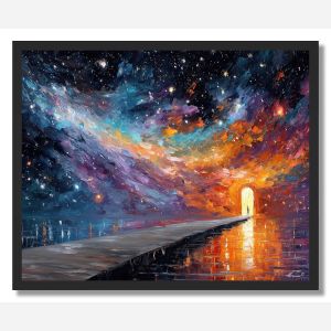 COSMIC BRIDGE - FRAMED