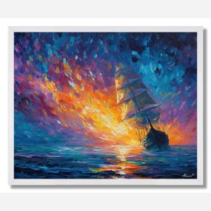 BROKEN SHIP - FRAMED