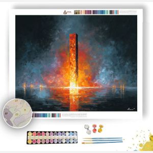 MELTED OBELISK - Paint by Numbers Full Kit